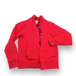 L.L. Bean Bold Red Women's Cardigan